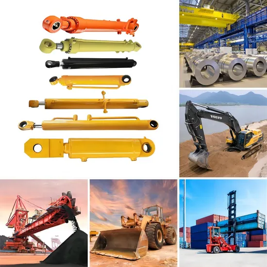 Componentes de cilindro hidráulico forjados personalizados OEM